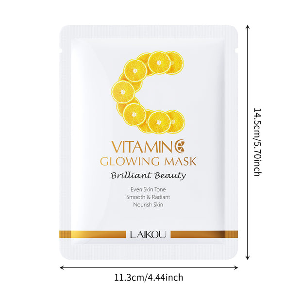 Vitamin C Glow Facial Mask Hydrating Patch