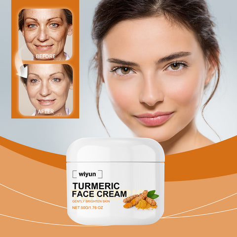 Turmeric Whitening Anti-Wrinkle Facial Cream | Brighten Skin & Remove Dark Spots