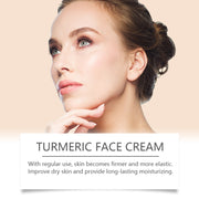 Turmeric Whitening Anti-Wrinkle Facial Cream | Brighten Skin & Remove Dark Spots