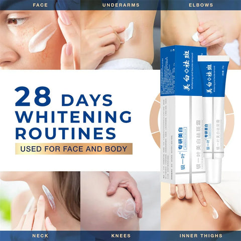 Effective Whitening Freckle Face Cream Remove Dark Melanin Improve Dullness Skin Care