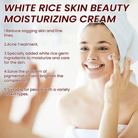 Rice Anti-Wrinkle Facial Cream | Acne, Melasma & Pigmentation Treatment | 30g Korean Beauty