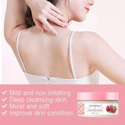 Body Scrub Exfoliating Cream Face Skin Whitening Peeling Seed Extract Gel