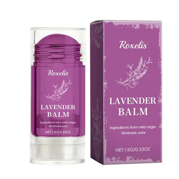 Lavender Balm Solid Perfume Long-Lasting Fragrance  15g  Body Cream for Men Women