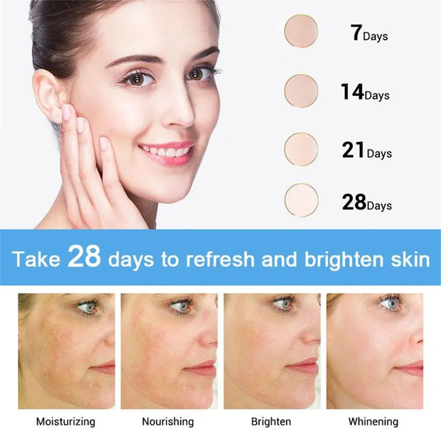 Effective Whitening Freckle Face Cream Remove Dark Melanin Improve Dullness Skin Care