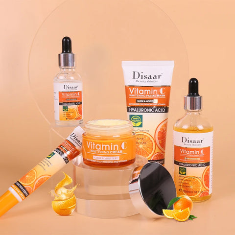 DissarVC Skincare 5-Piece Set Brightens Skin Tone Whitens Refreshes Balances