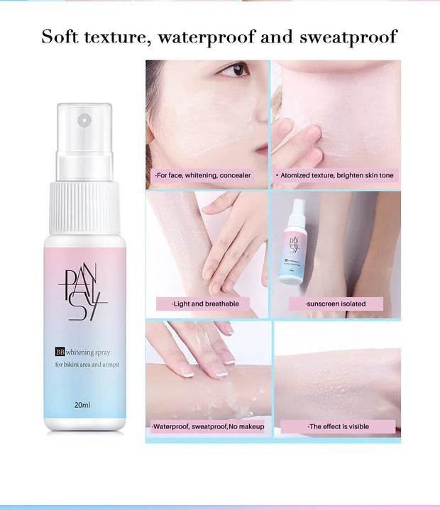 Whitening Concealer Spray Brightening Moisturizing BB Cream Face Foundation Face Primer Foundation Skin Beauty Cosmetics