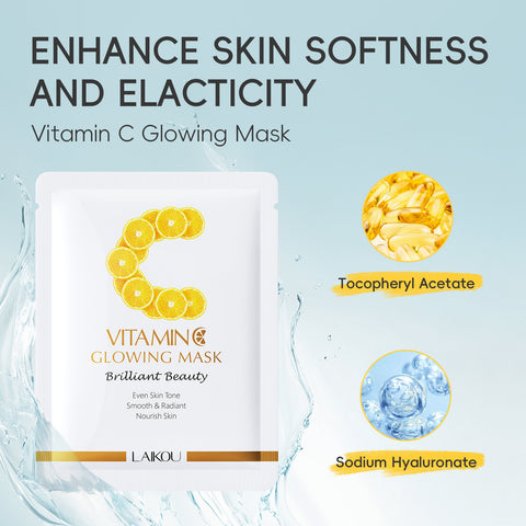 Vitamin C Glow Facial Mask Hydrating Patch